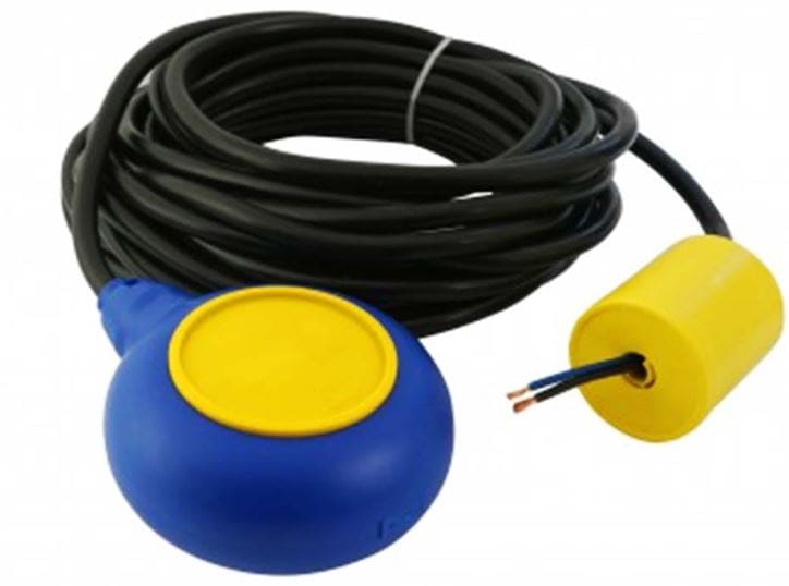 Phao điện nước thải hoá chất MAC 3-NEOP. H07BN-4F cáp 5m